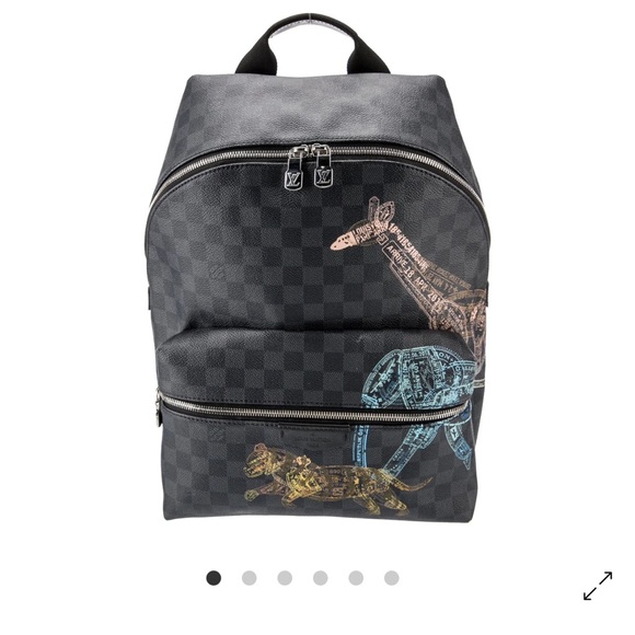Louis vuitton Damier Graphite Stamps Discovery Backpack - Picture 1 of 9